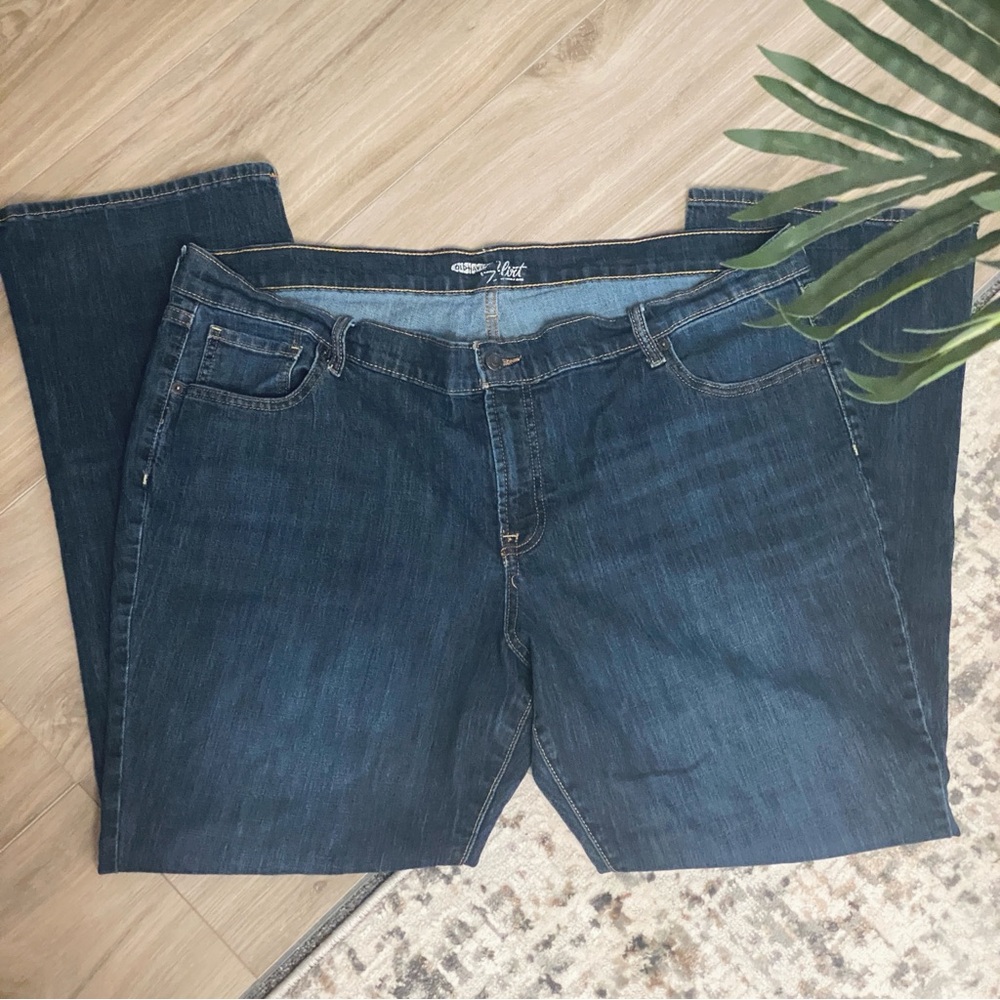 Old Navy Dark Blue Denim Bootcut Women’s Sz 20 Jeans